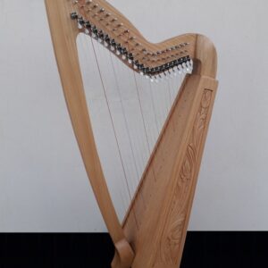 Gevon | Limerick H10L | 22 Strings Ash wood Celtic Irish Harp with semitone levers