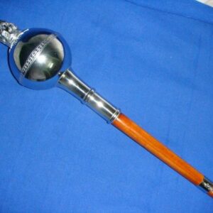 Gevon C | Drum Major Mace Stick with Round Head